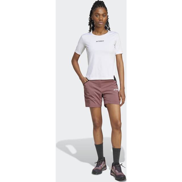 Women's waterproof shorts adidas Terrex Xperior - Rose