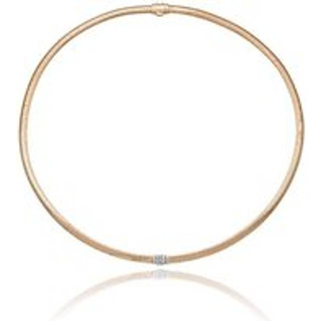 Chimento Stardust Pave 18ct Rose Gold 0.15ct Diamond Necklace