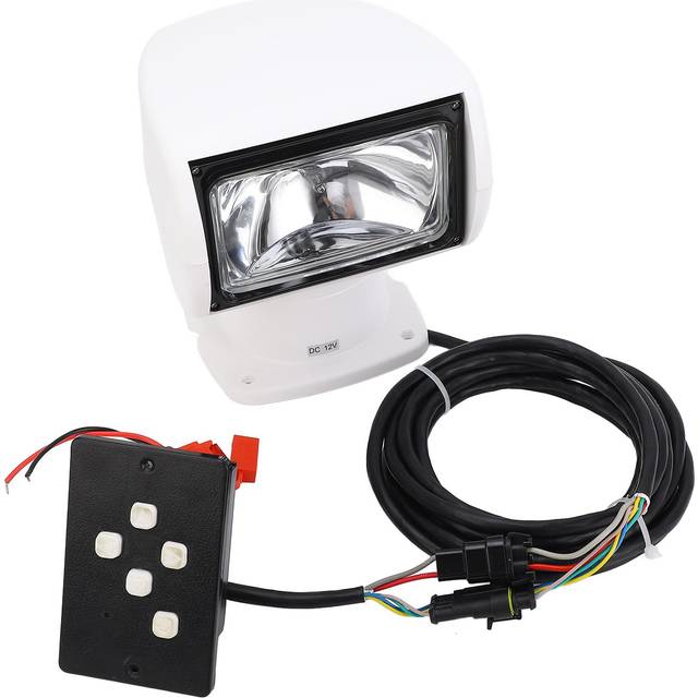 12V 100W Boat Truck Car Spotlight Marine Searchlight Light Remote Control Outdoor Lamp