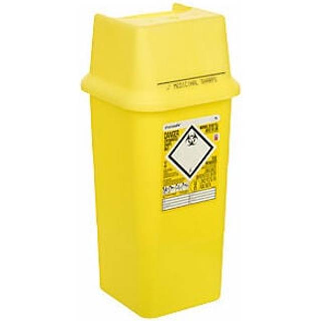 COBA for safe disposal, for safe disposal, capacity 7 l - yellow