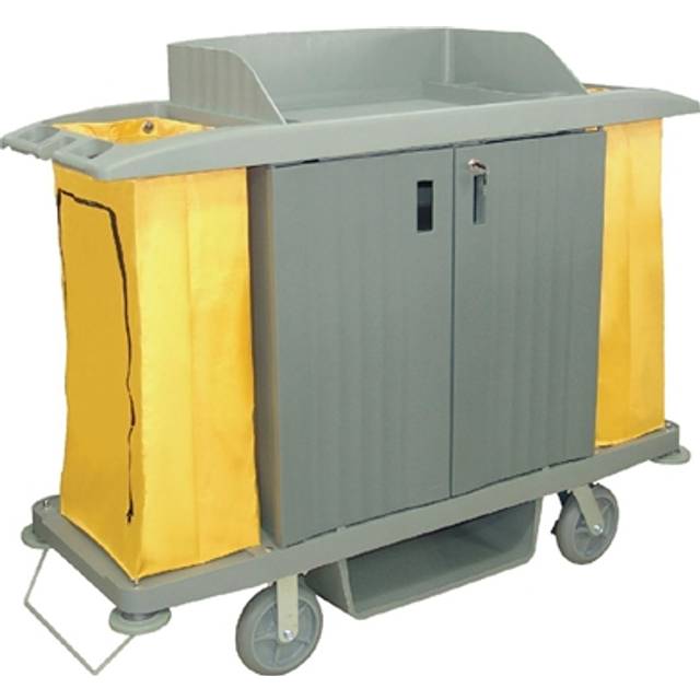 Jantex Housekeeping Trolley with Doors