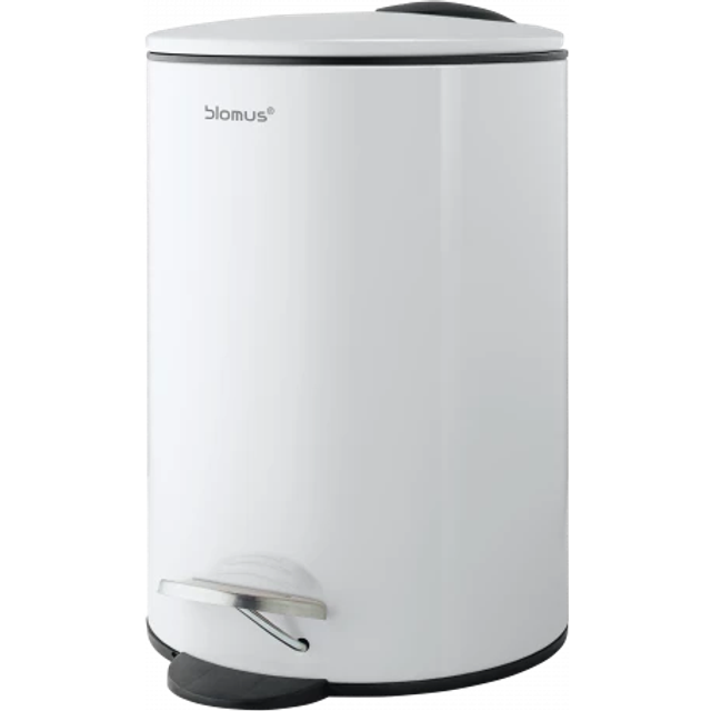 blomus Tubo pedal bin 3 L White