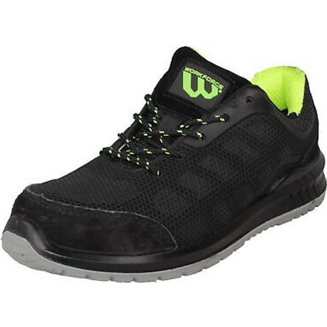 Mens workforce steel toe cap work safety trainers wf37-p
