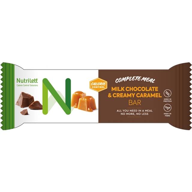 Måltidsersättande Bar 60 g Mjölkchoklad Karamell