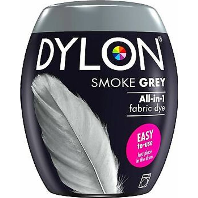 Dylon machine fabric clothes dye textile permanent colour 350g smoke grey