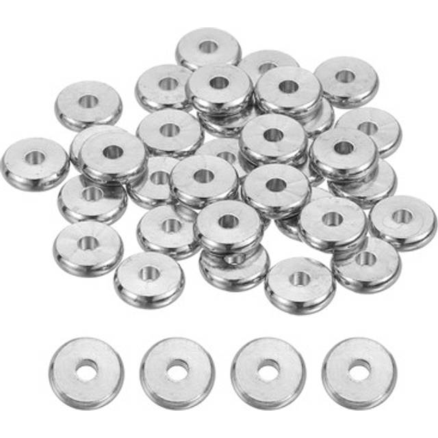 60 pcs flat round spacer beads 8mm heishi beads, 2mm id x 2mm h
