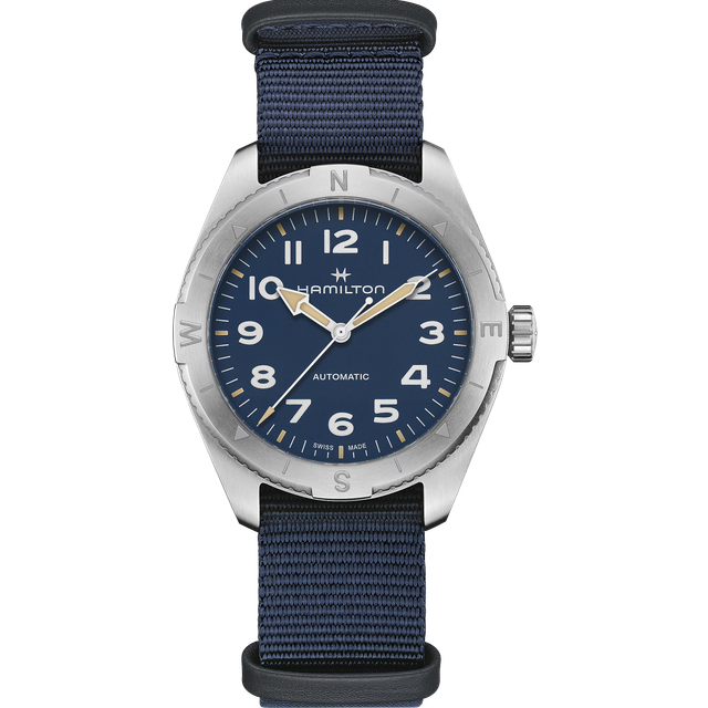 Khaki Field Expedition Auto 41mm Mens Watch Blue
