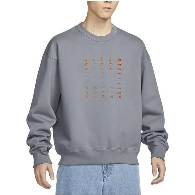 Nike SB Skateboard Sweatshirt 'Light gray' FB8434-084 - Light grey - M