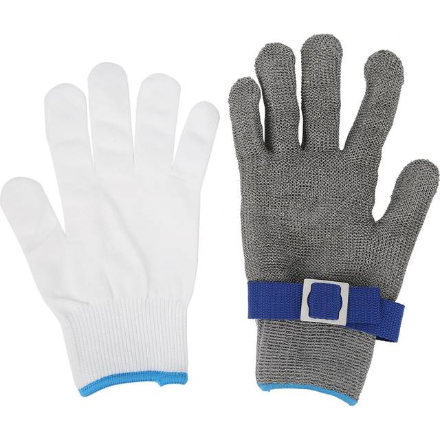 AntiCutting Steel Gloves Level 5 Safety Universal Stainless Steel for Hand Protection(XXXL ) XXXL