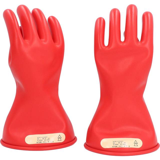 Electrician Insulated Gloves 2.5KV Versatile Enhanced Safety Latex Linemen High Voltage Safety Size 9