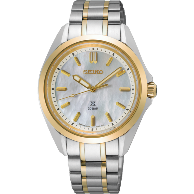 Seiko Prospex Sea Ladies Two Tone Watch