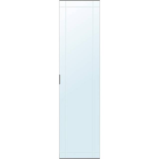 KAMMARTORP spegeldörr, grå, 50x195 cm