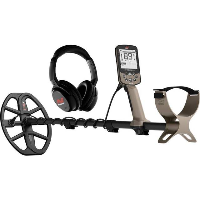 X-Terra Voyager Metal Detecting Starter Kit, Brown - One Size