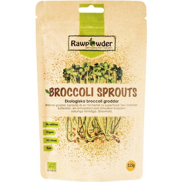 Rawpowder Broccoligroddar Eko 115 g