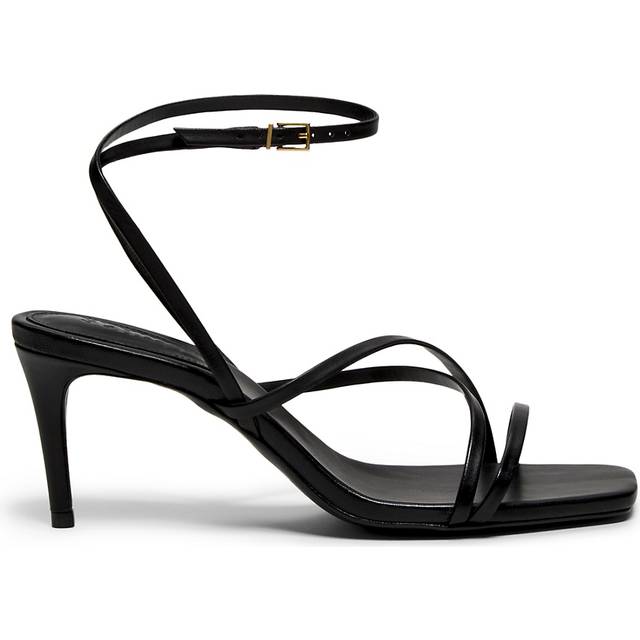 Schutz Women's Bari Mid Square Toe Strappy High Heel Sandals