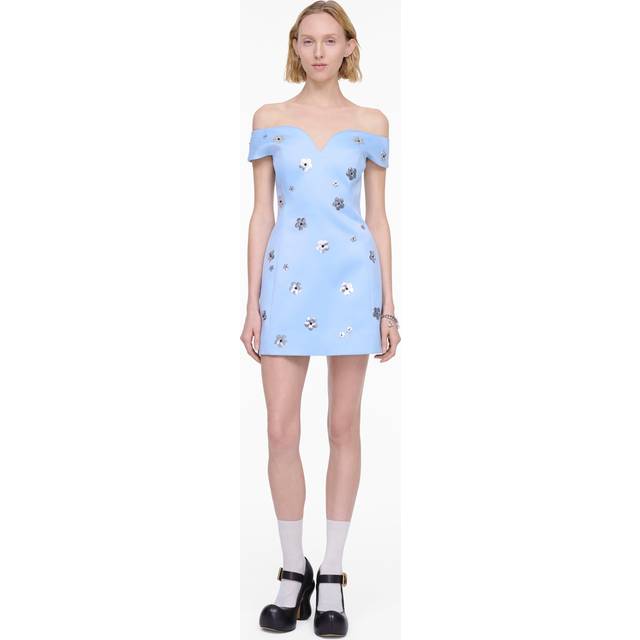 MARC JACOBS Marc Jacobs Sequin Daisy Embellished Dress