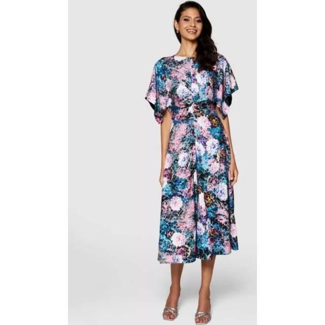 Closet Gold Kimono A-Line Dress