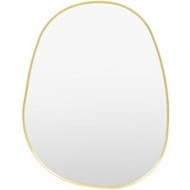 Gallery Direct Hollie Pebble Metal Mirror 70cm x 90cm Gold 90cm H X 70cm W X 3.5cm D