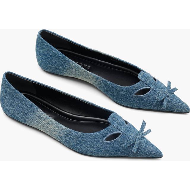 MARC JACOBS Marc Jacobs The Denim Kat Ballerina