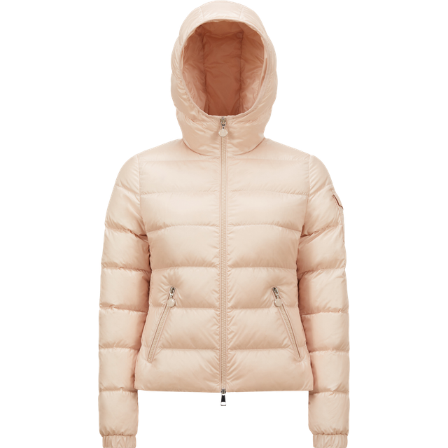 MONCLER COLLECTION Gles Hooded Short Down Jacket, Women, Pink, Size: 3