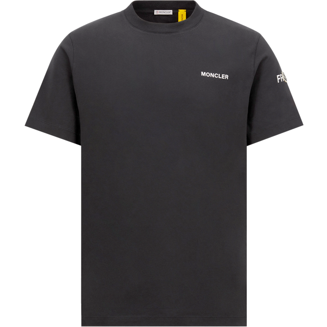 Moncler x FRGMT x FRGMT Maxi Logo Cotton T-Shirt, Men, Black, Size: XXL
