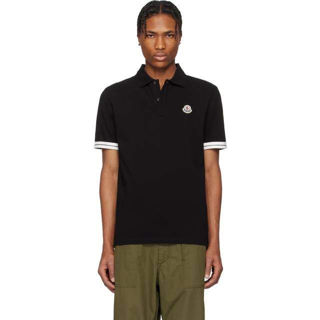 Moncler Black Archivio SS Polo - 999 - M