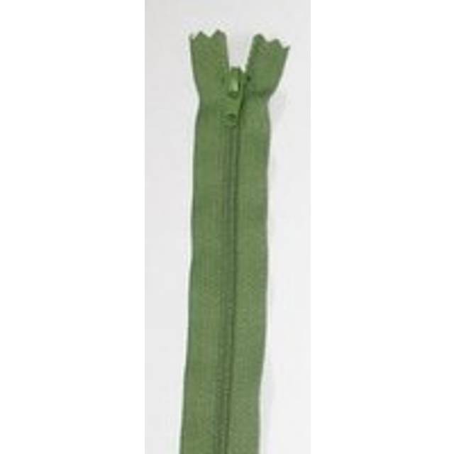 YKK Nylon Closed End Dress Zips Olive Green