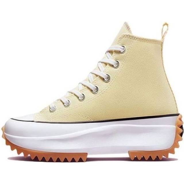 Converse Run Star Hike Grey Lemon Gum Unisex Sneakers Yellow White A02132C 46.5