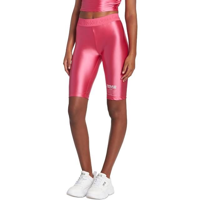 Versace Jeans Couture Satin Bike Shorts