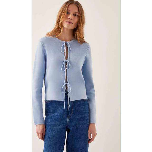 Monsoon Tula Tie Front Cardigan