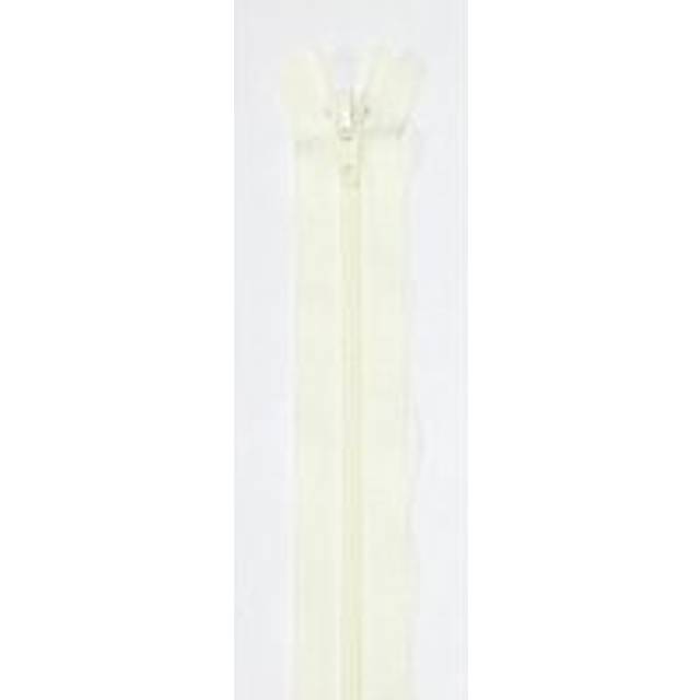 YKK Nylon Closed End Dress Zips Pale Cream