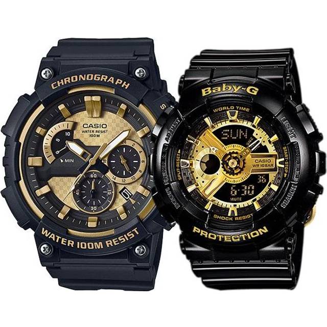 CASIO G-Shock Analog-Digital 'Black Gold' - black gold - Free