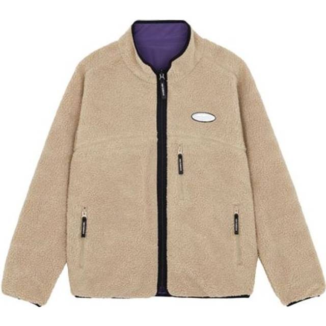 New Balance Fleece Stay Warm Sports Jacket Couple Style Khaki 6DB43013-PUR - L