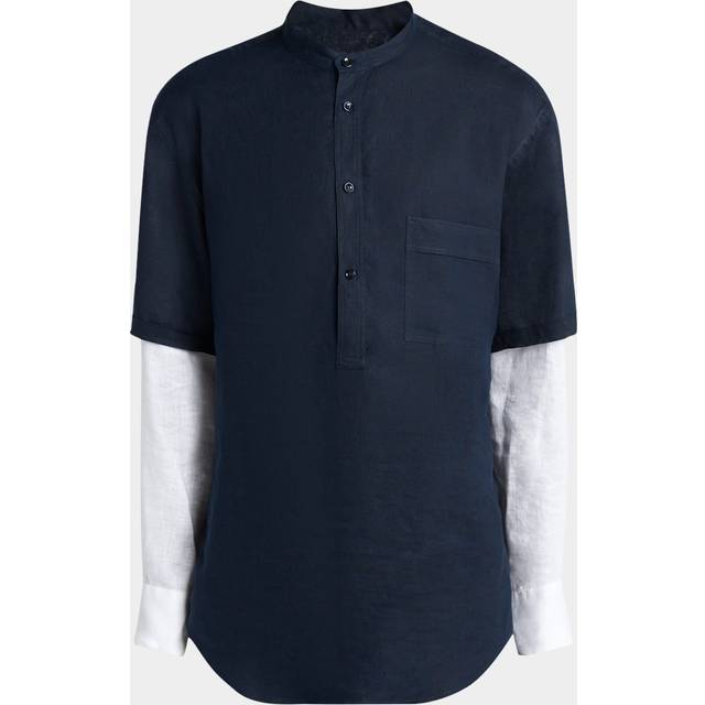 Loose-fit linen shirt