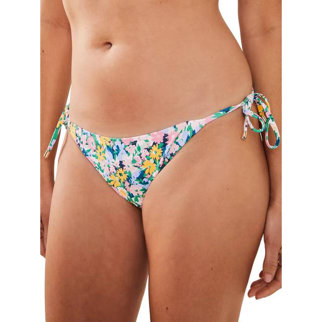 Ditsy Floral Tie Side Bikini Bottoms Multi, Size: 18 - Accessorize