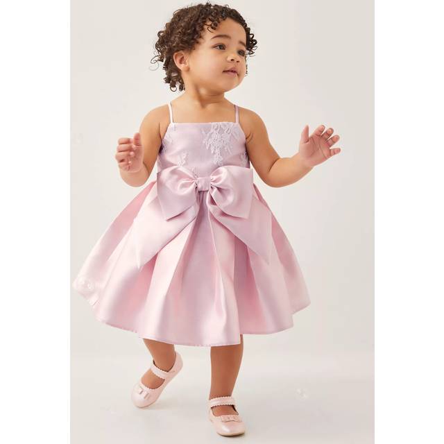 Monsoon Baby Juniper Occasion Dress, Pink