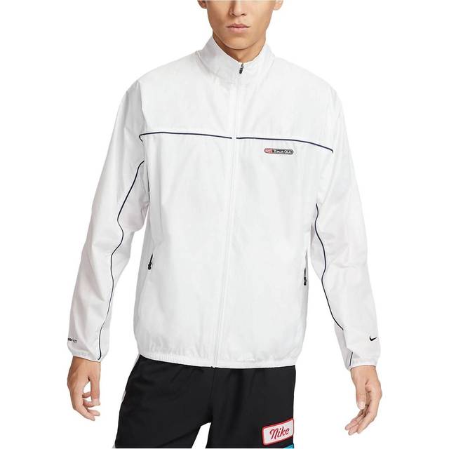 Nike Track Club Storm-FIT Running Jacket 'Summit White' FB5516-121 - Summit White/Midnight Navy/Black - XL