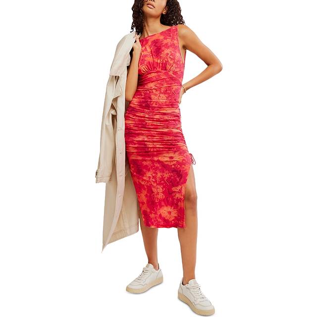 Free People Take Me Away Midi Dress