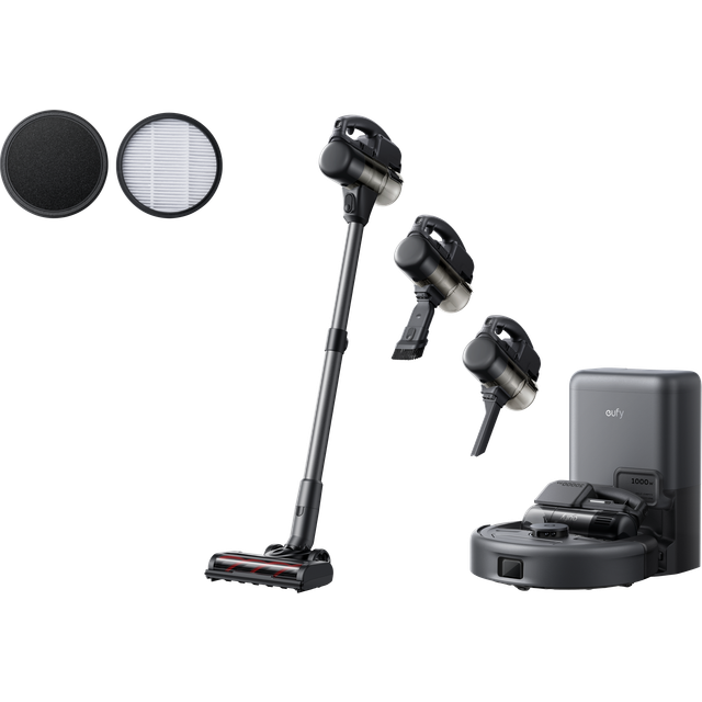 eufy Robot Vacuum 3-in-1 E20 + Accessories Kit black
