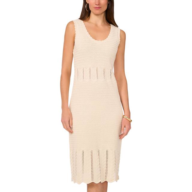 Vince Camuto Pointelle Midi Dress