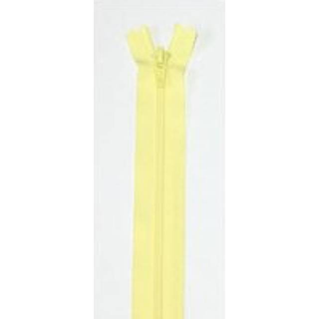 YKK Nylon Closed End Dress Zips Lemon Yellow