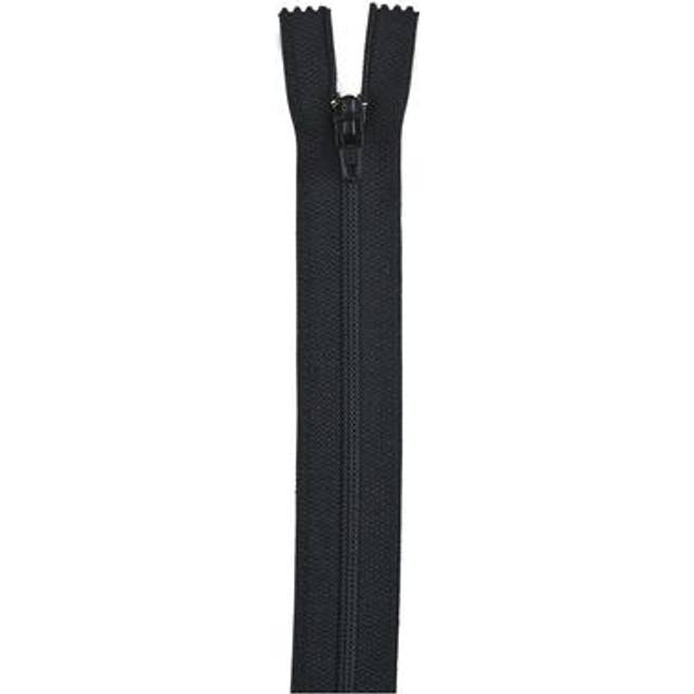 "Coats Lightweight Separating Zipper 16""-Black"