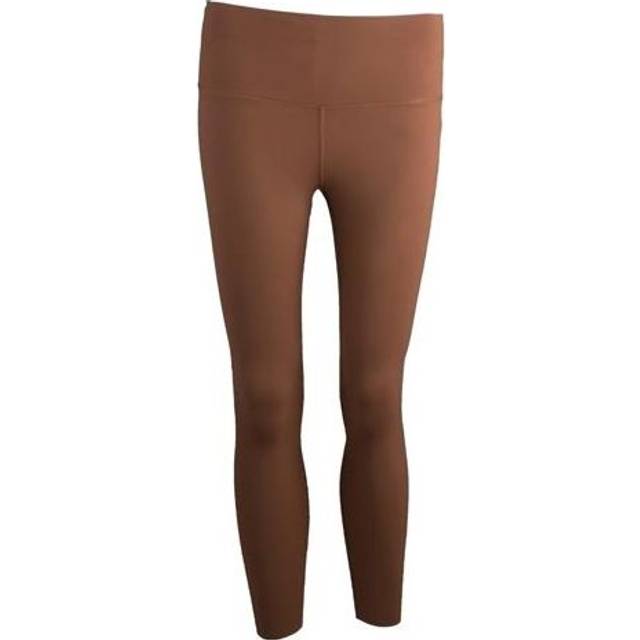 (WMNS) Nike Yoga Luxe Infinalon 7/8 Leggings Brown CJ3802-275