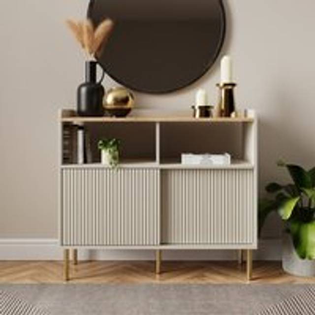 Georgi Console Table - Georgi Natural