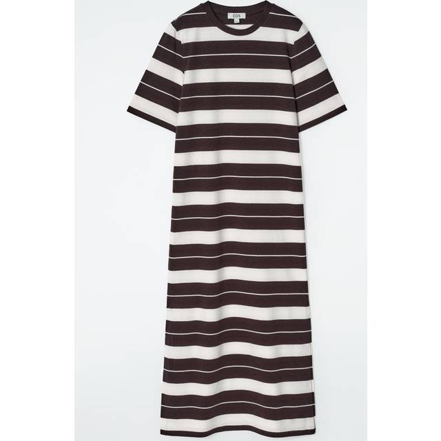 Cotton Midi T-Shirt Dress - White