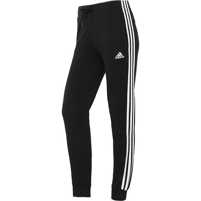 (WMNS) adidas W 3s Ft C Pt Sports Running Training Gym Knit Bundle Feet Long Pants/Trousers Autumn Black GM8733 - Default Color