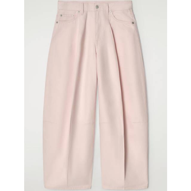 Twine Barrel-Leg Jeans - Pink - 44
