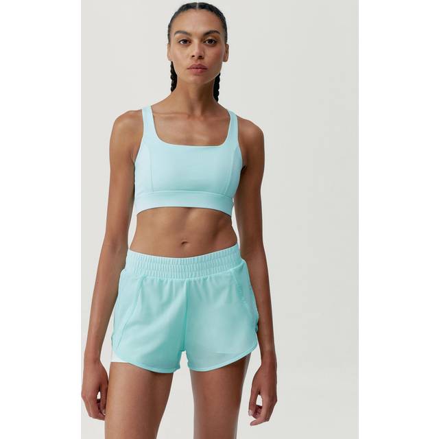 Born Living Yoga Padma 2.0 Support Yoga Top, Wave/White Chalk