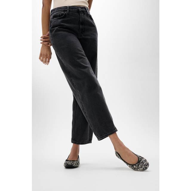 FitFlop Delicato Leather Raffia Ballerina Pumps