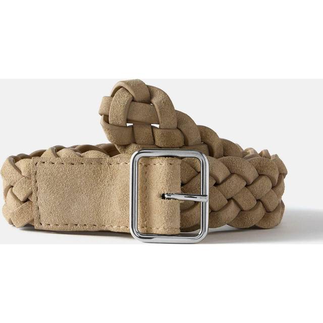 Mint Velvet Mint Velvet Natural Suede Woven Belt